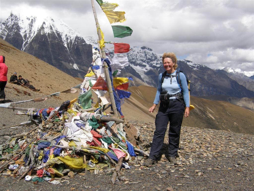 Hilma on the High Pass of Bhutan